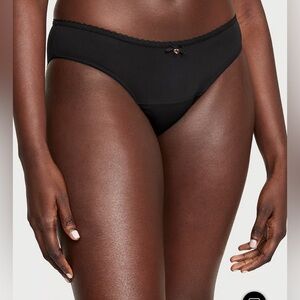 BODY‎ BY VICTORIA Smooth Period Bikini Panty size large color black